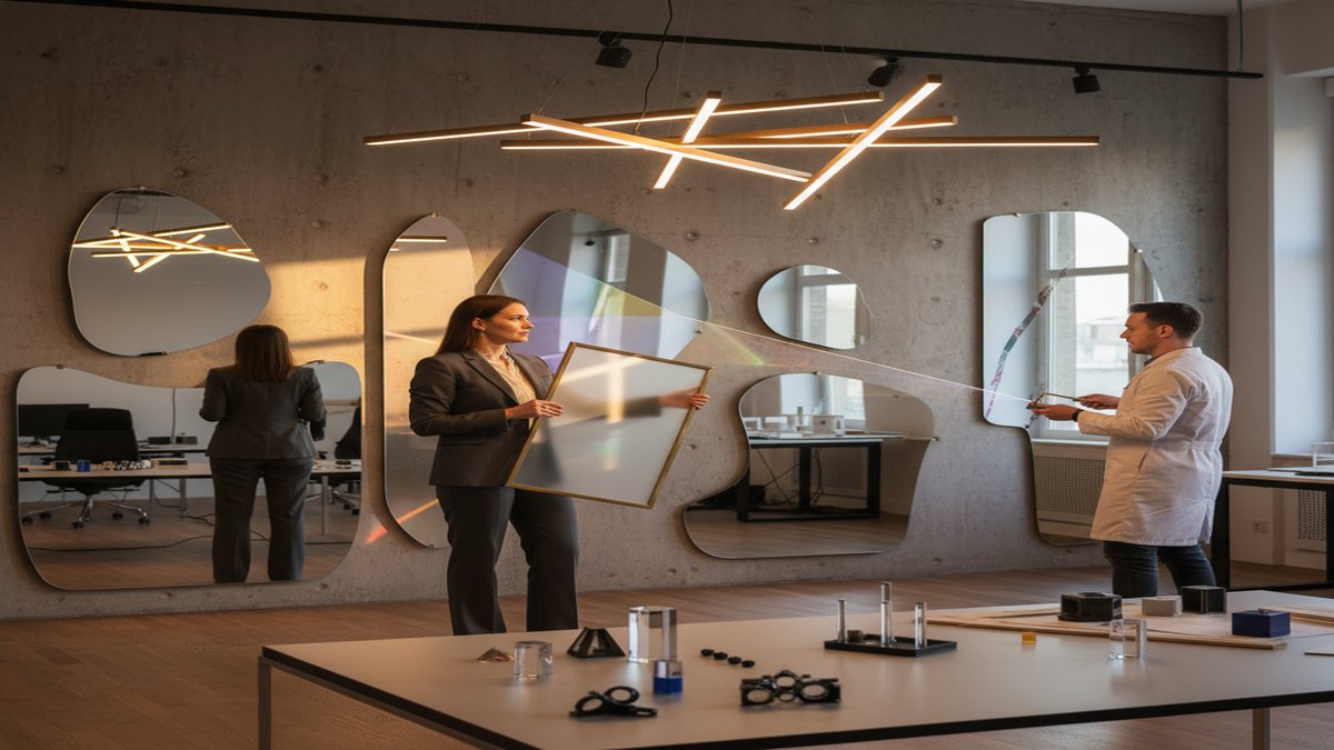 Jouer avec la lumière et les miroirs