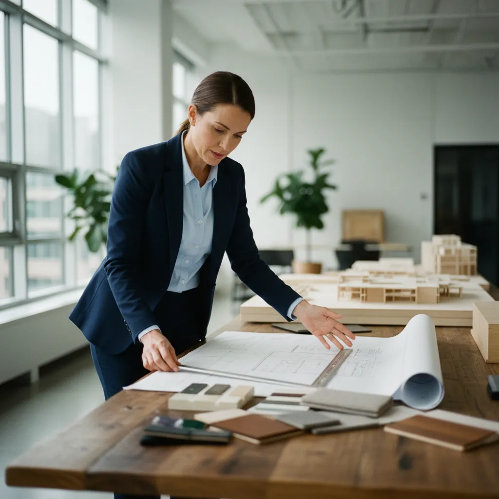 Un architecte d'intérieur sélectionne les matériaux en fonction du projet, pas des partenariats commerciaux
