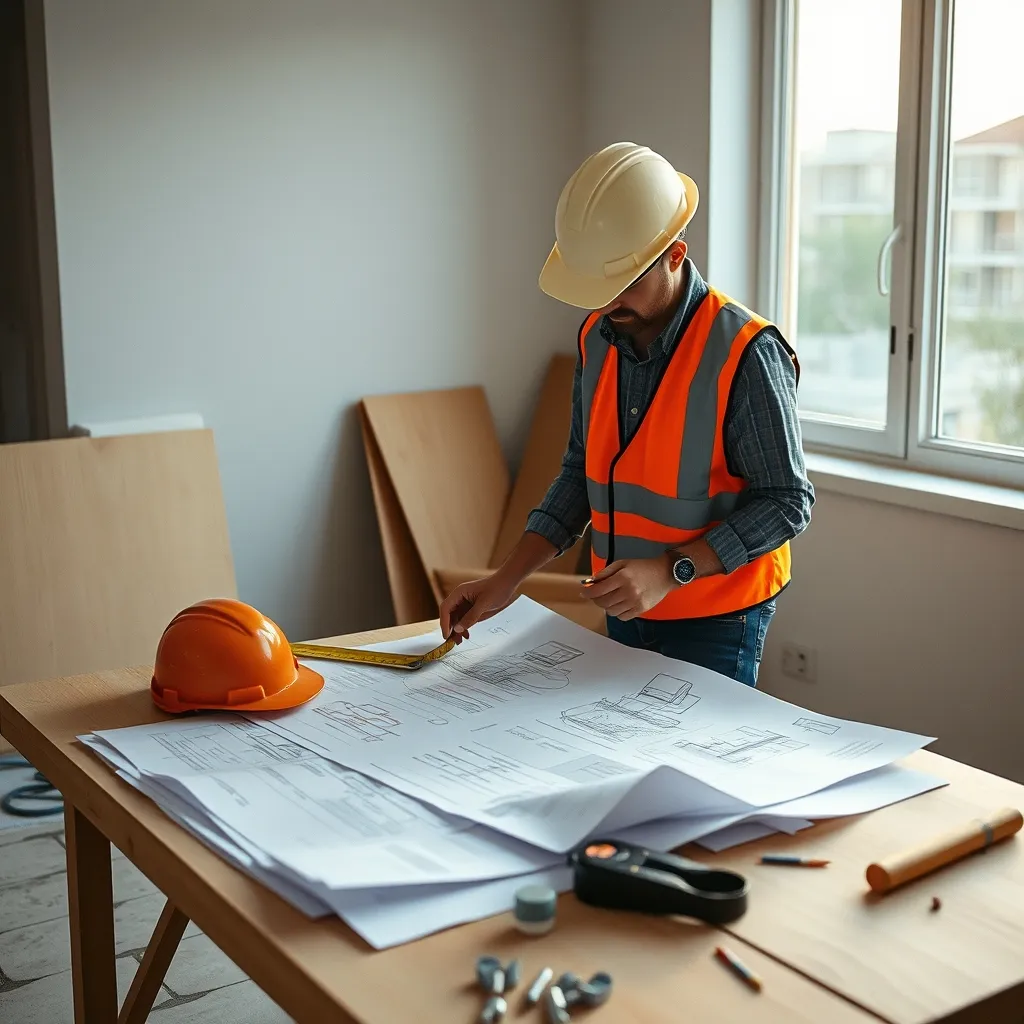 Étude des plans sur chantier : la coordination est la clé d'une rénovation maîtrisée