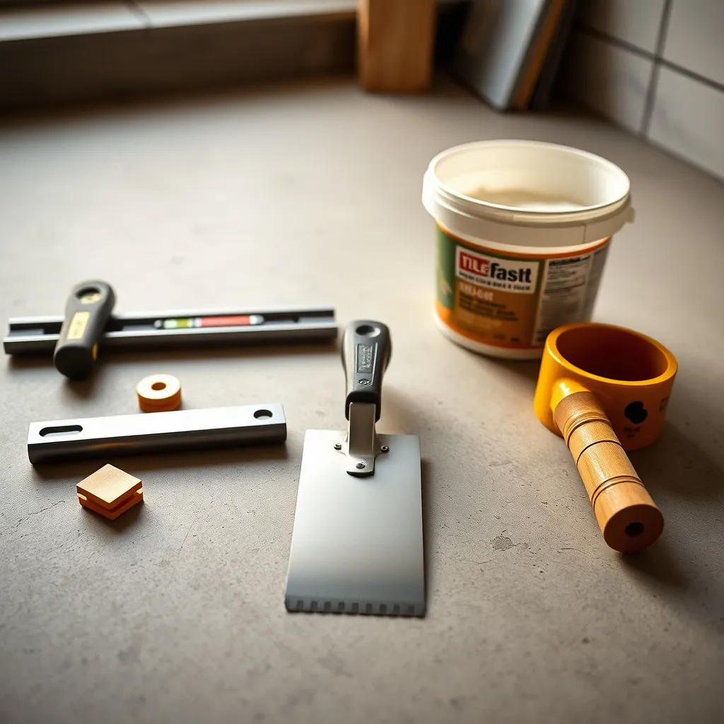 Les outils indispensables pour une pose de carrelage réussie