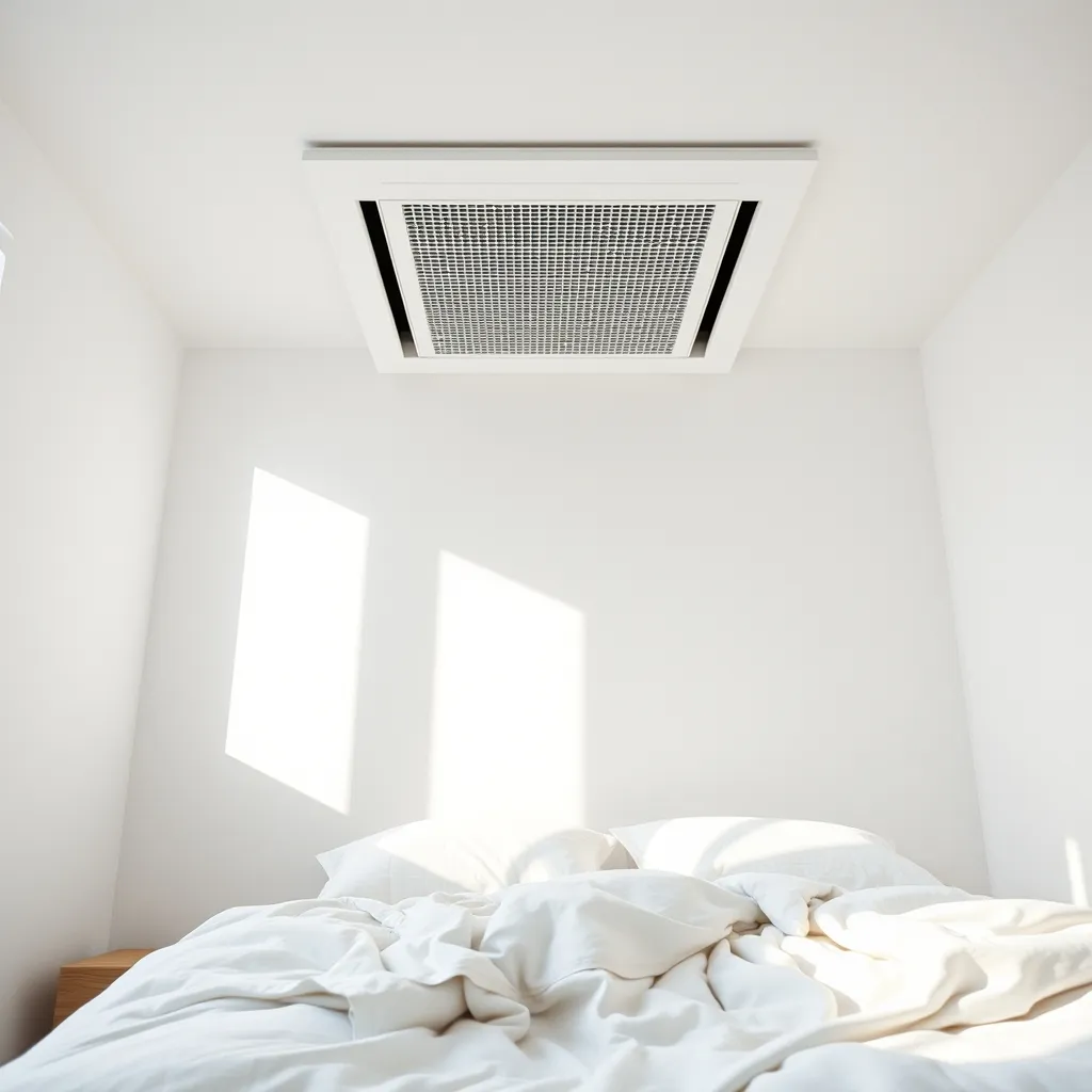 Grille de diffusion d'un système gainable, alternative discrète aux splits muraux