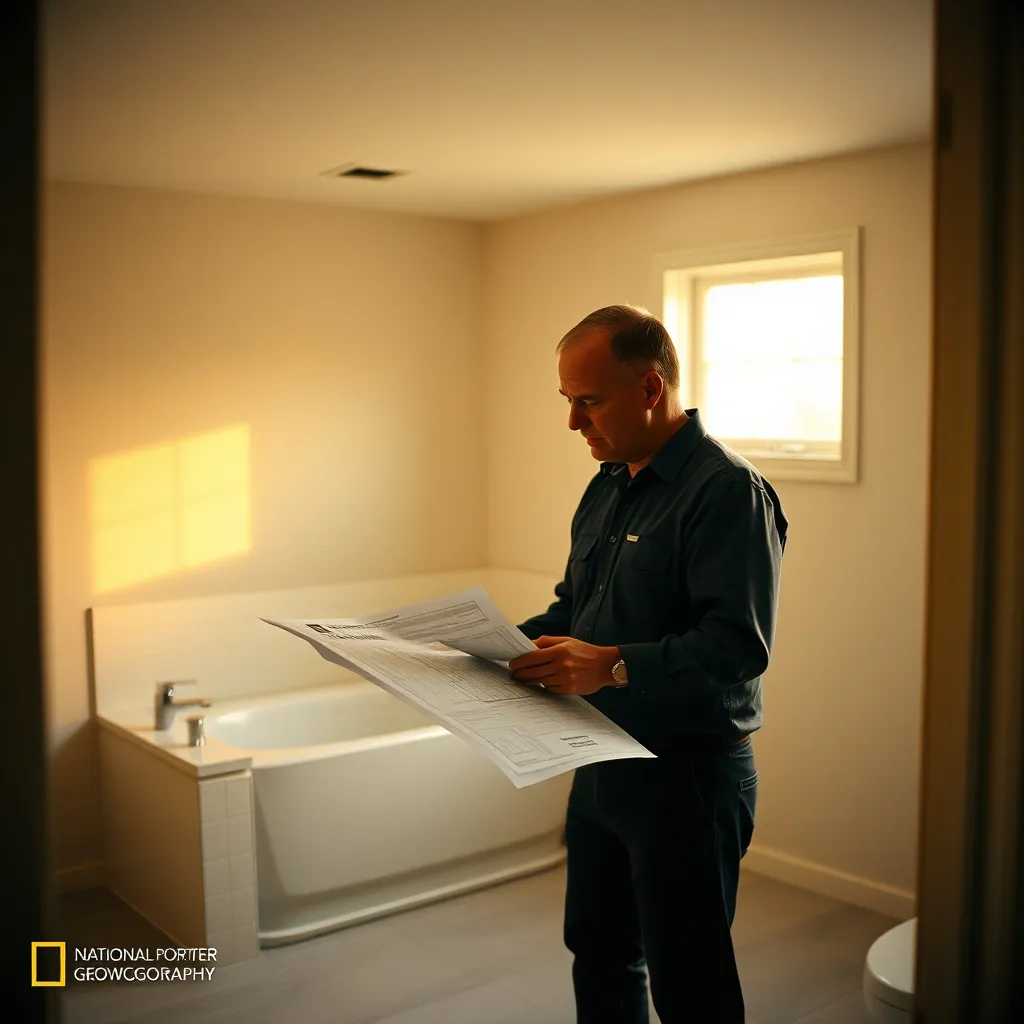 Visite de chantier avec l'artisan pour valider les travaux avant réception