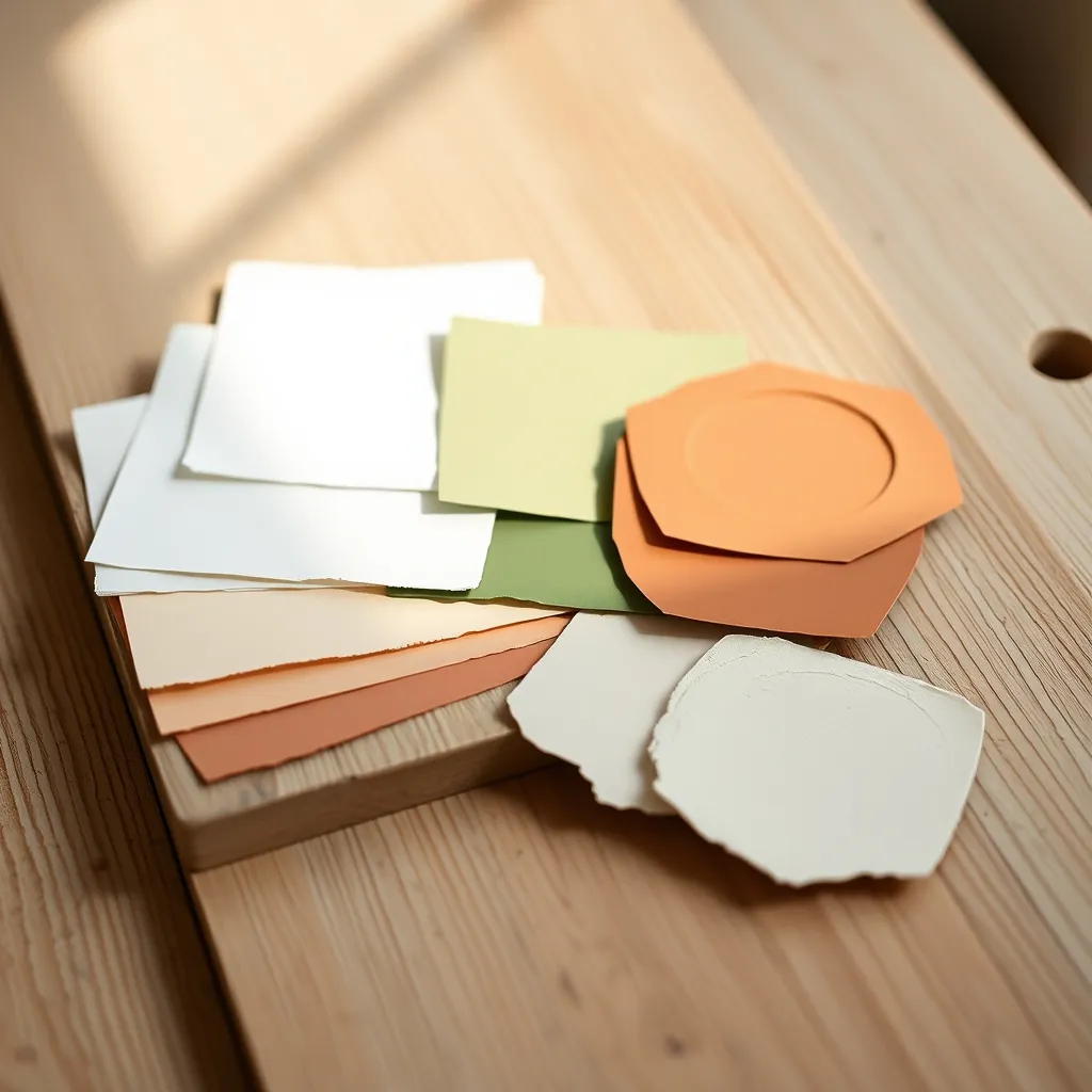 Nuancier de teintes naturelles 2026 : blanc chaud, vert sauge, terracotta et lin