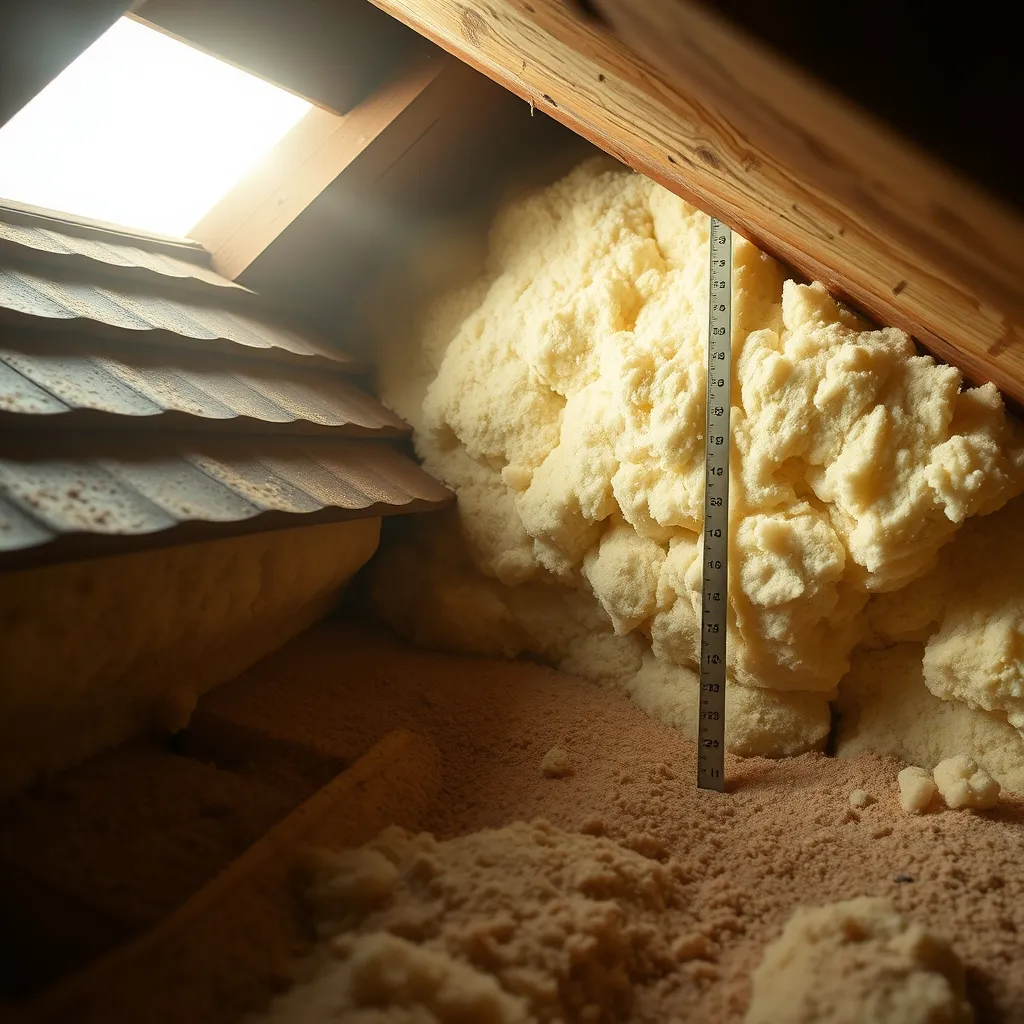 Isolation de combles par soufflage avec pare-vapeur visible : le DTU 45.10 exige une pose continue et jointée
