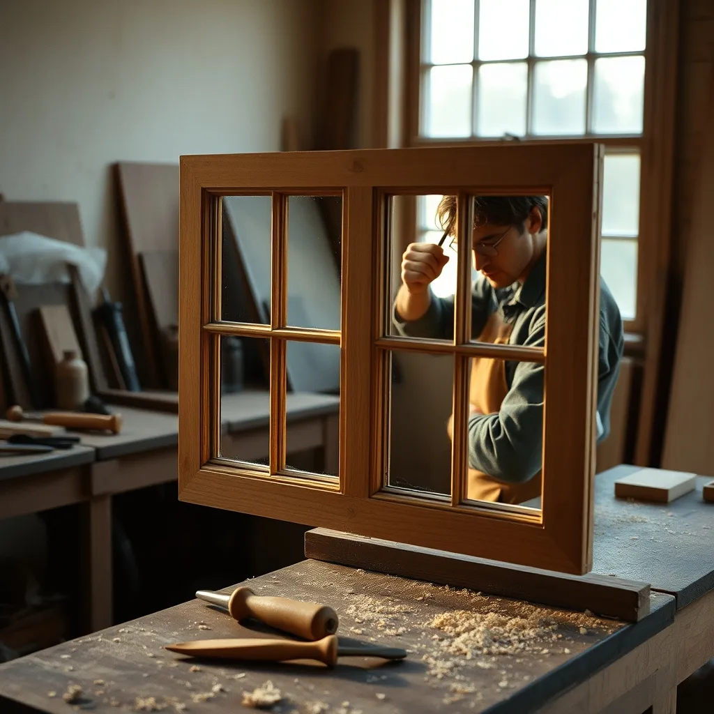 Restauration de menuiseries bois anciennes par un artisan spécialisé en patrimoine historique